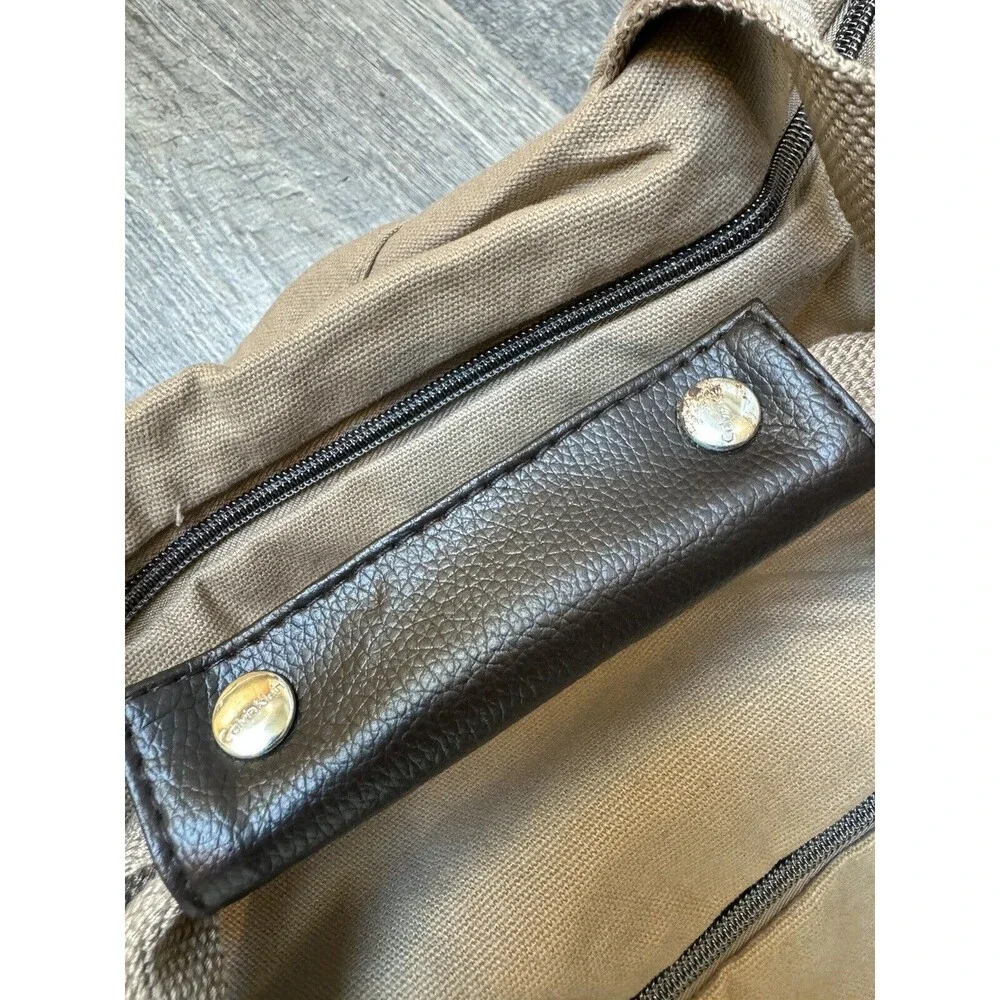 Calvin Klein Extra Large Duffle Bag Vintage Canvas Original Weekend Travel Bag